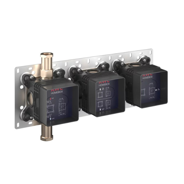 KWC HOMEBOX 3/4" m.lokum innbyggt 2-way