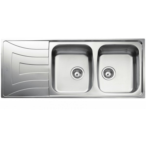 Eldhúsvaskur 2 hólf+borð Universo *NÝR*