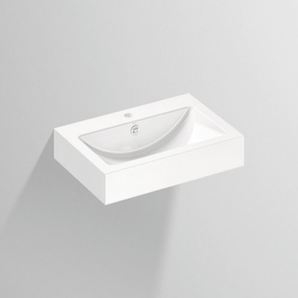 Stálhandlaug hvít WT.PR585H