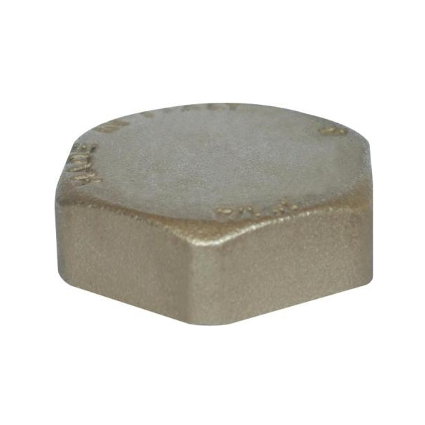 Botnlok 2 1/2" kopar