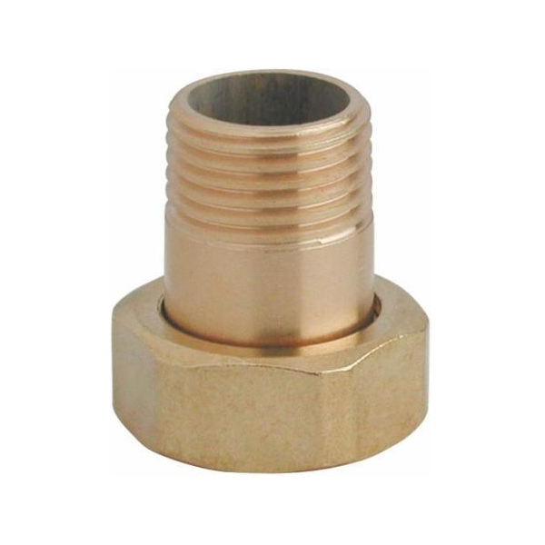H-Union 1/2"x1/2" kopar