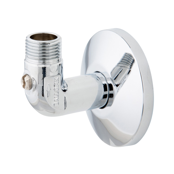 Hnébeygja með kúluloka 1/2x1/2 m.róshettu