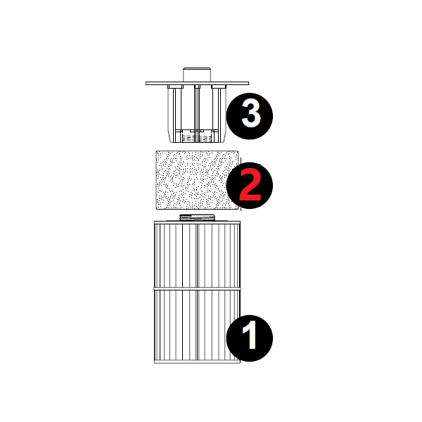 Filter í nuddpotta MICRO CLEAN