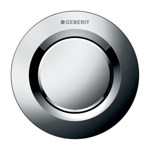 Þrýstihnappur einfaldur KRÓM