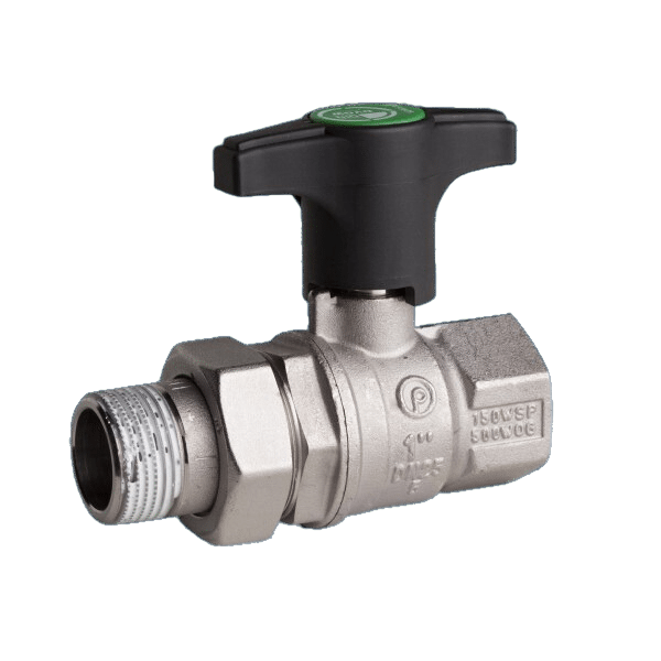 Kúluloki/union 1/2"x3/4" plast