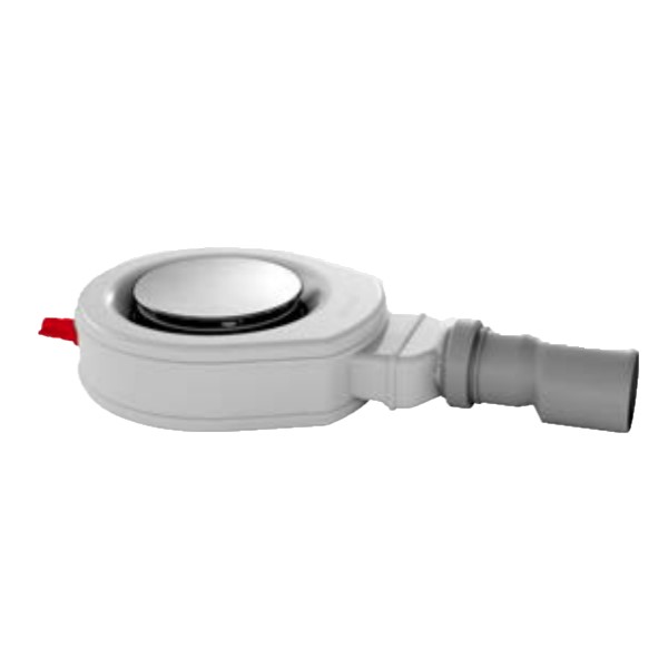 Botnv.+vatnslás KA90 ultra flat, króm, 0,68l/s