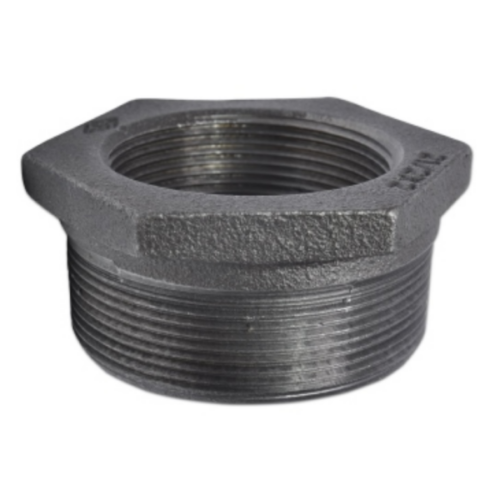 Nippil hólkur 1 x 3/8" svart