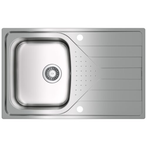 Eldhúsvaskur 1 hólf+borð Universo *NÝR* m.fylgihlutum