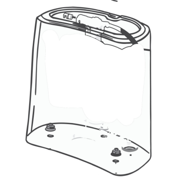 IDO Trevi wc kassi, double flush