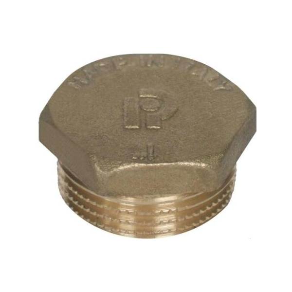 Tappi 3/4" flatur kopar