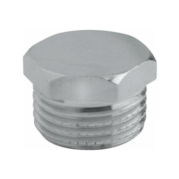 Tappi 3/4" flatur króm