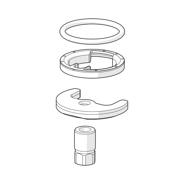 Hansa festingasett f. blöndunartæki