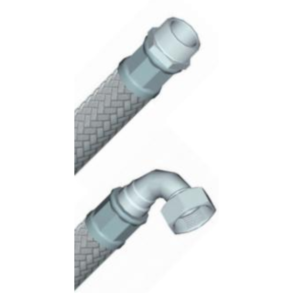 Tengibarki 1" 400mm vinkill ró og nippill