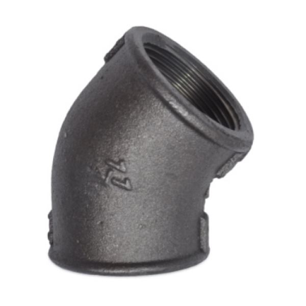 Hálfhné 3/8" svart