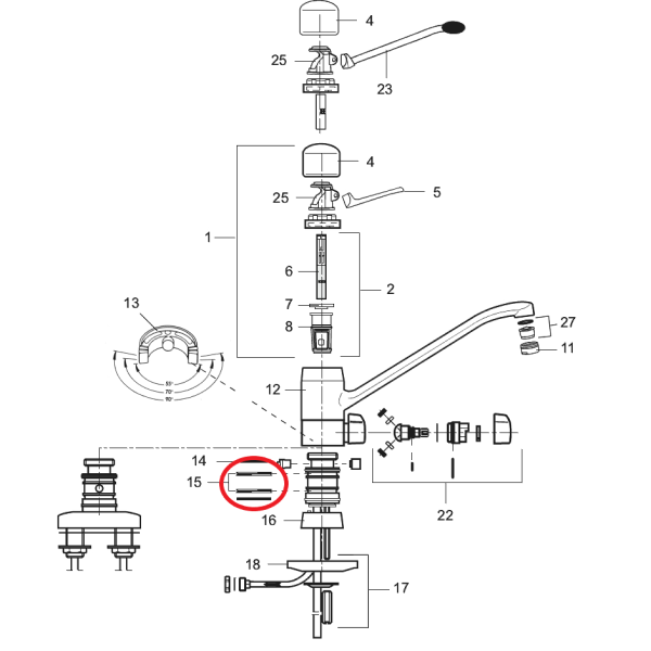 Gúmmípakkning f Moratemp/Cera