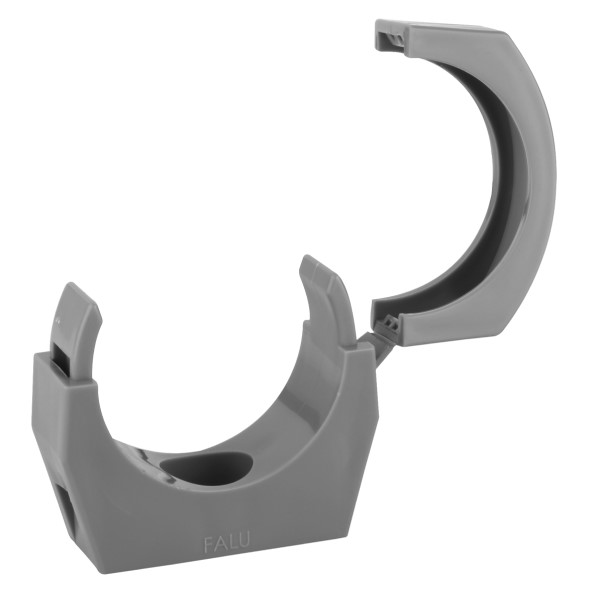 Rörafesting 50mm Grá (10stk í poka)