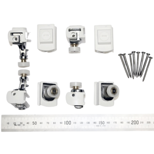Hjólasett N3D Vinstri Hvítt í Macro 3000 & 2003 klefa