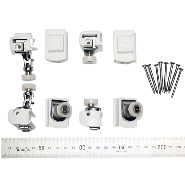 Hjólasett N3D Vinstri Hvítt í Macro 3000 & 2003 klefa
