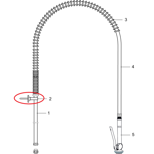 Festing  sturtuskolsett 700900
