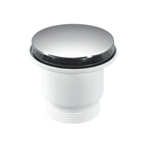 Botnventill 11/2" án yfirfalls "Click" f.baðker