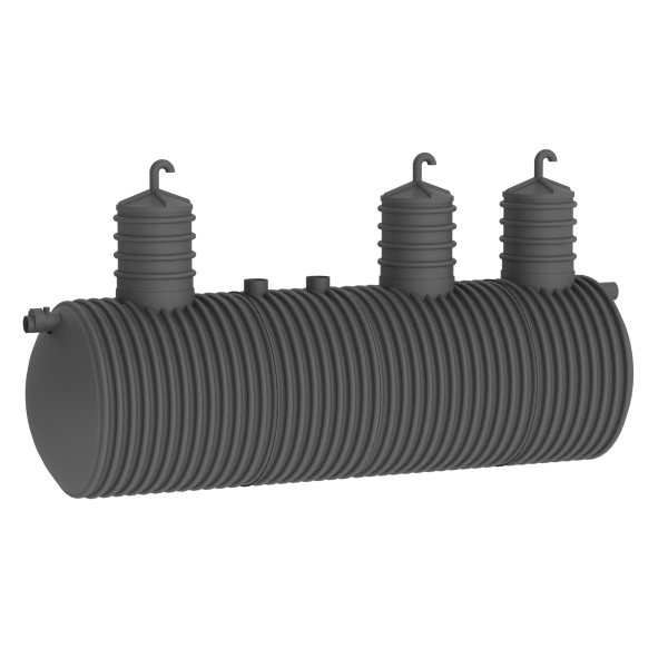 Rotþró  8000 lítrar m/mannopi