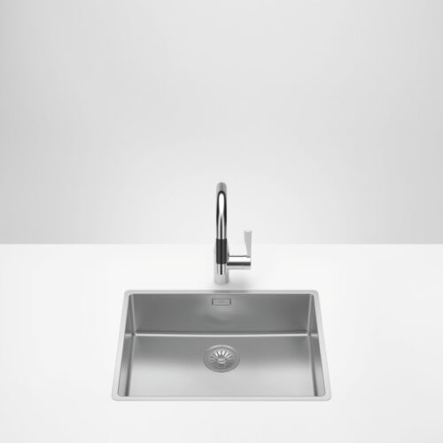 Dornbracht stálvaskur 550x400x175mm Top/Flush mounted