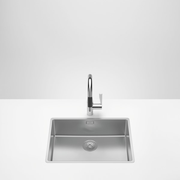 Dornbracht stálvaskur 550x400x175mm Top/Flush mounted
