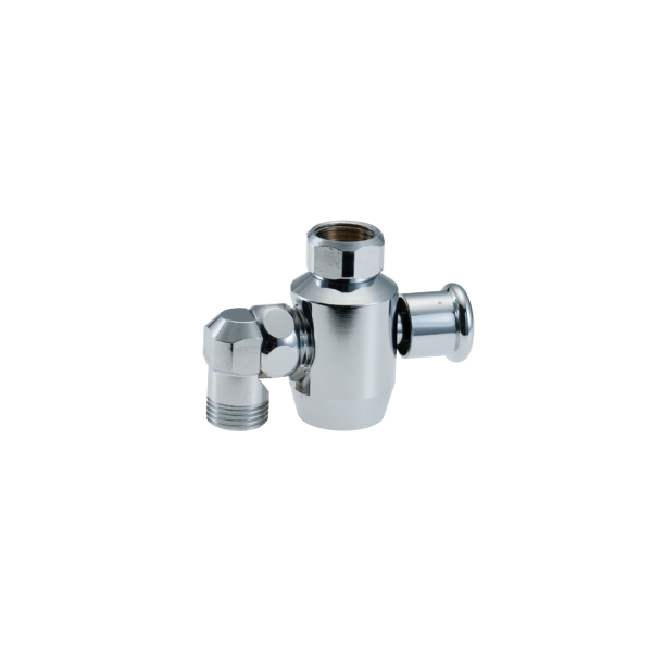 Skiptir með úrt. á skolv.tæki