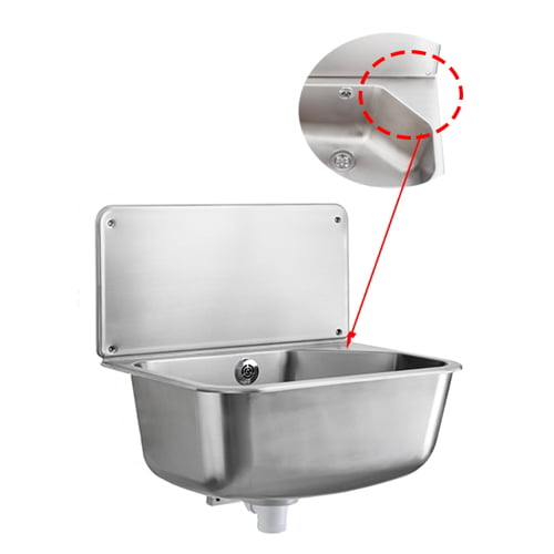 Ræstivaskur Leon stál, f.blöndunartæki