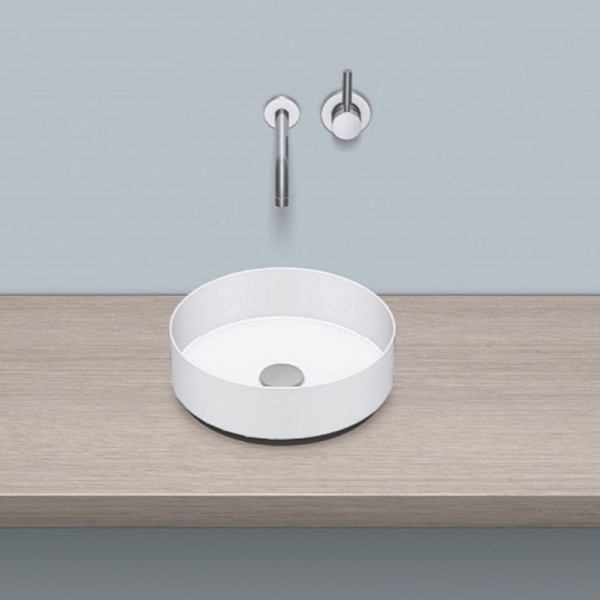 Stálandlaug hvít AB.KE