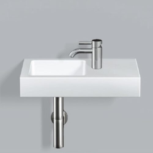 Stálhandlaug hvít WT.QS525H.L.