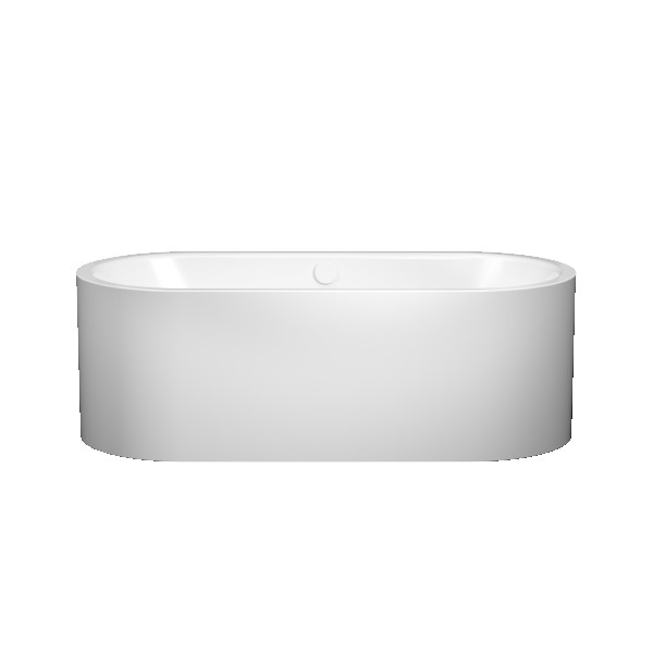 Baðkar CENTRO DUO OVAL 180x80x48 frístandandi