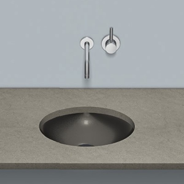 Stálhandlaug DARK IRON UB.O525 undirlímd