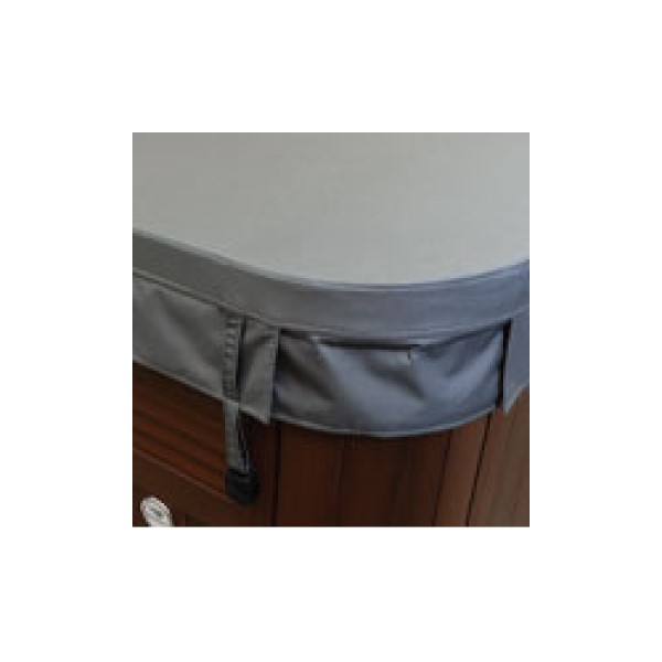 Lok á nuddpotta SUNSTRONG 226x226cm GRÁTT