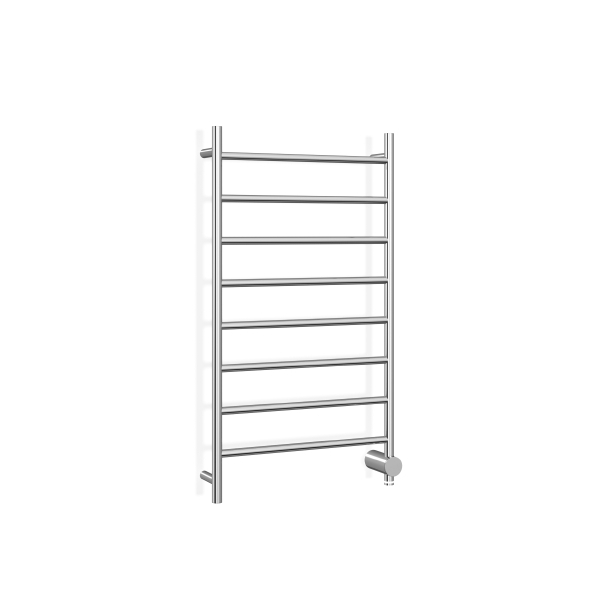 Handklæðaofn rafmagns Króm 90x50 Timer Hægri