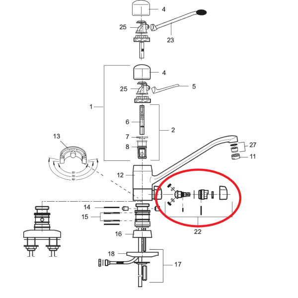 Spindilsett m/öllu  f/MA701758