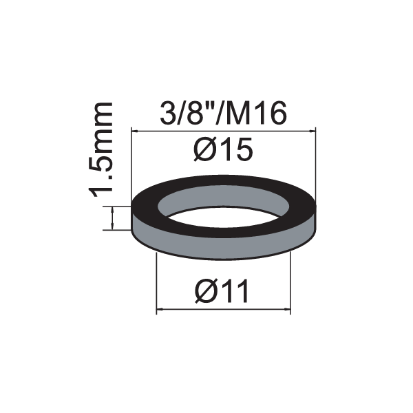Pakkning fyrir Perlator M16