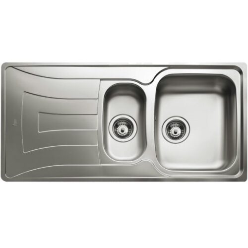 Eldhúsvaskur 1 ½ hólf+borð Universo *NÝR* m.fylgihlutum