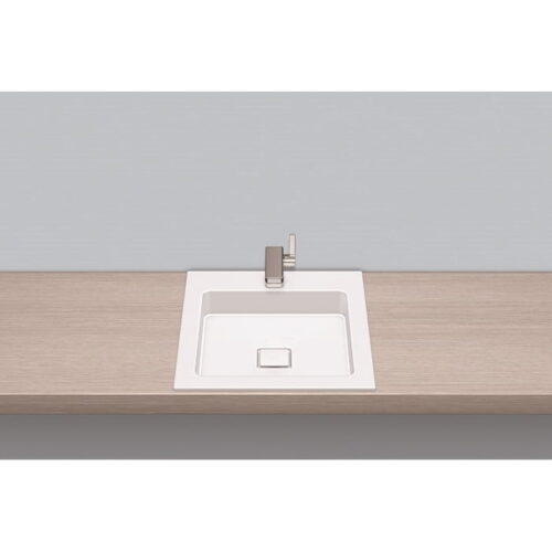 Stálhandlaug hvít EB.Q450H