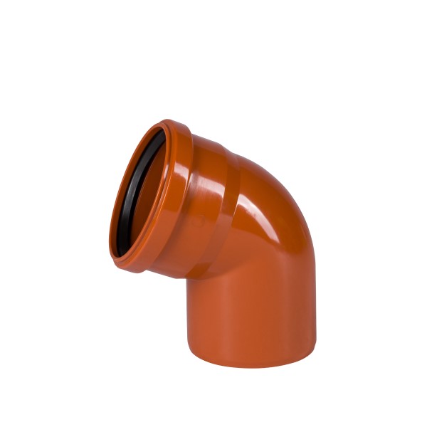 Beygja 110mm 67° PVC