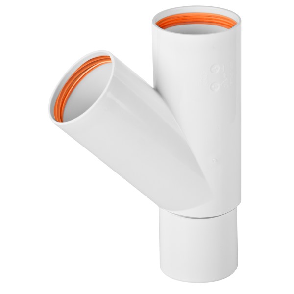 Grein 45° 50mm hvít N-M-M