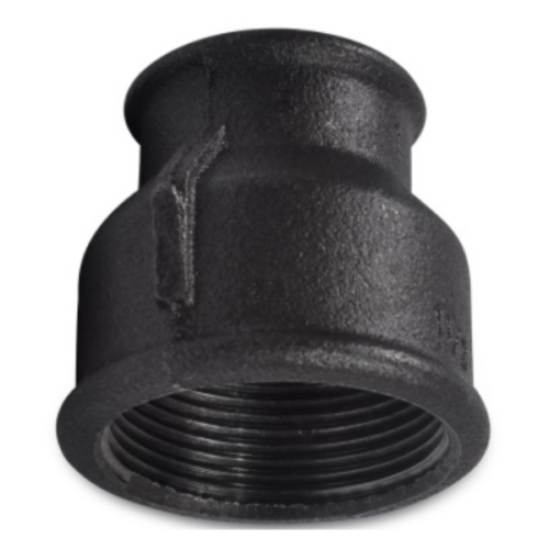 Formúffa 3/4" x 3/8" svart