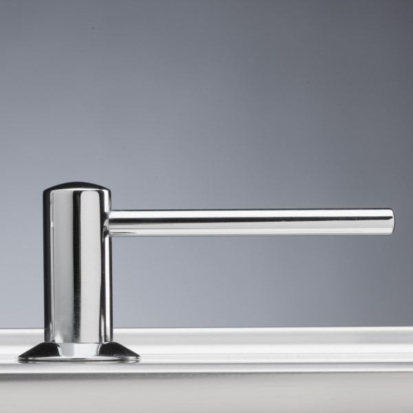 Sápuskammtari lengri gerð króm