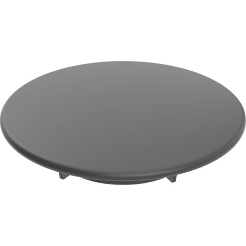 Toppur á sturtulás 90mm MATT SVARTUR