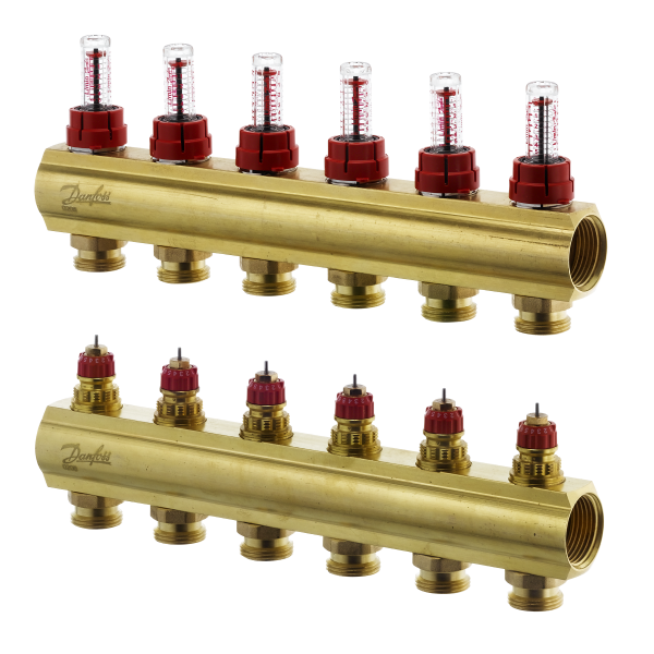 Dreifikista 6stúta m/flæðiglas